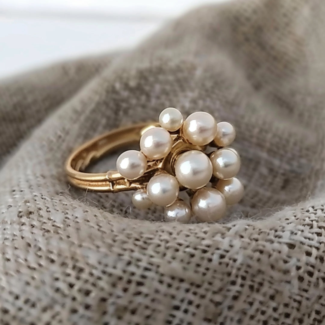 Siena | Pearl Gold Ring