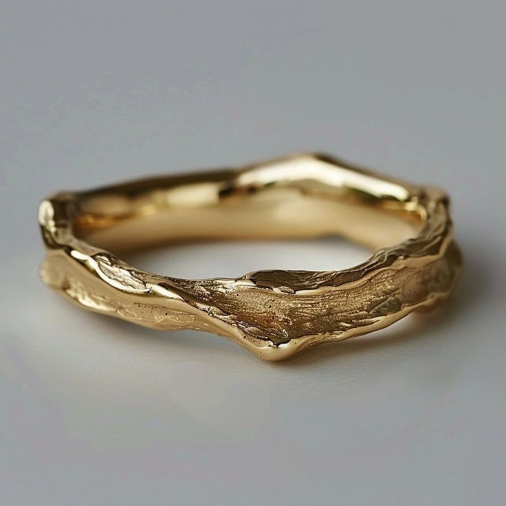 Novalee | Forged Gold Ring