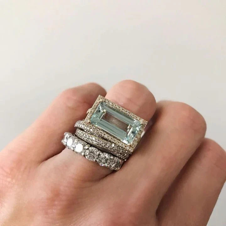 Seraphine | Silver & Turquoise Ring