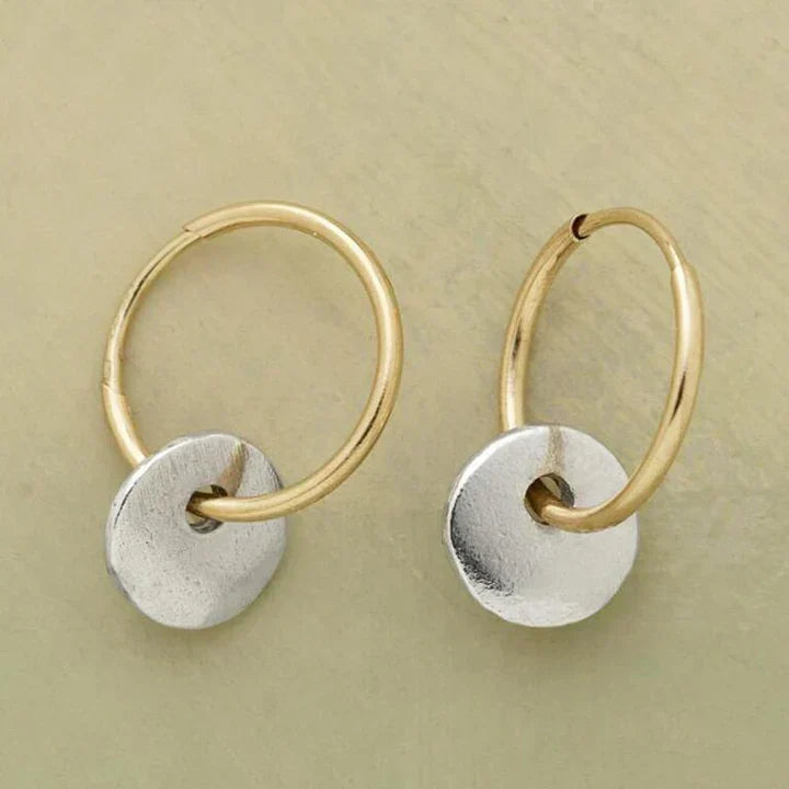 Delilah | Handcrafted Boho Gold & Silver Earrings