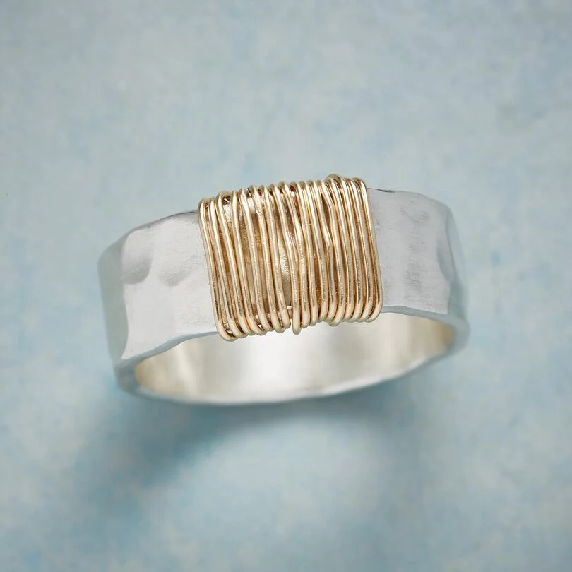 Isolde | Gold & Silver Ring