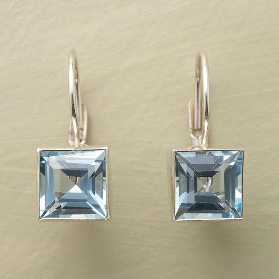 Della | Timeless Blue Glass Harvest Earrings