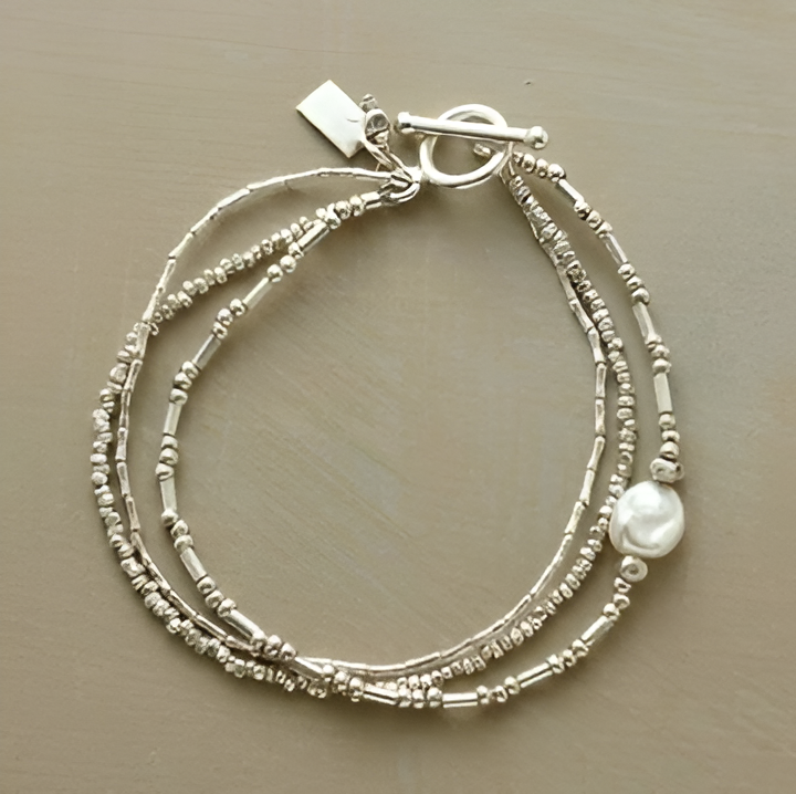 Lina | Vintage Pearl Bracelets Pack