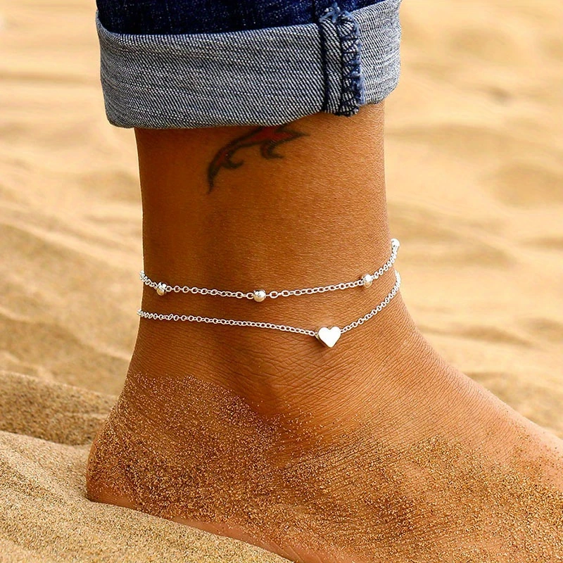 Opal | Layered Love Ankle Bracelet