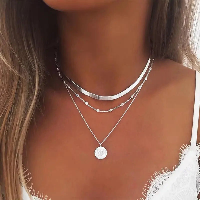 Ivory | Silver Necklace