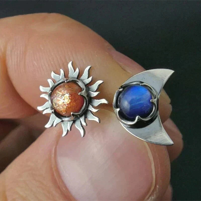 Skylar | Radiance - Sun and Moon Earrings