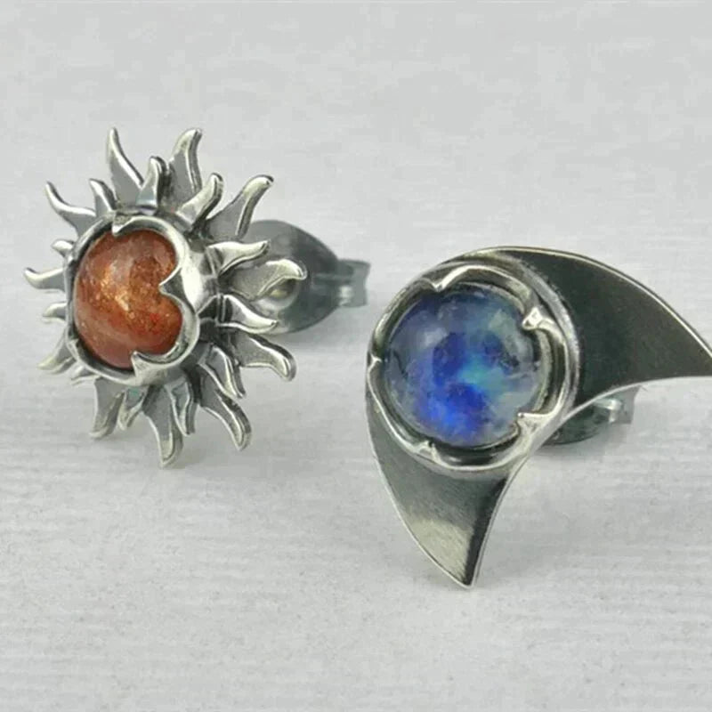 Skylar | Radiance - Sun and Moon Earrings