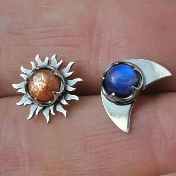 Skylar | Radiance - Sun and Moon Earrings