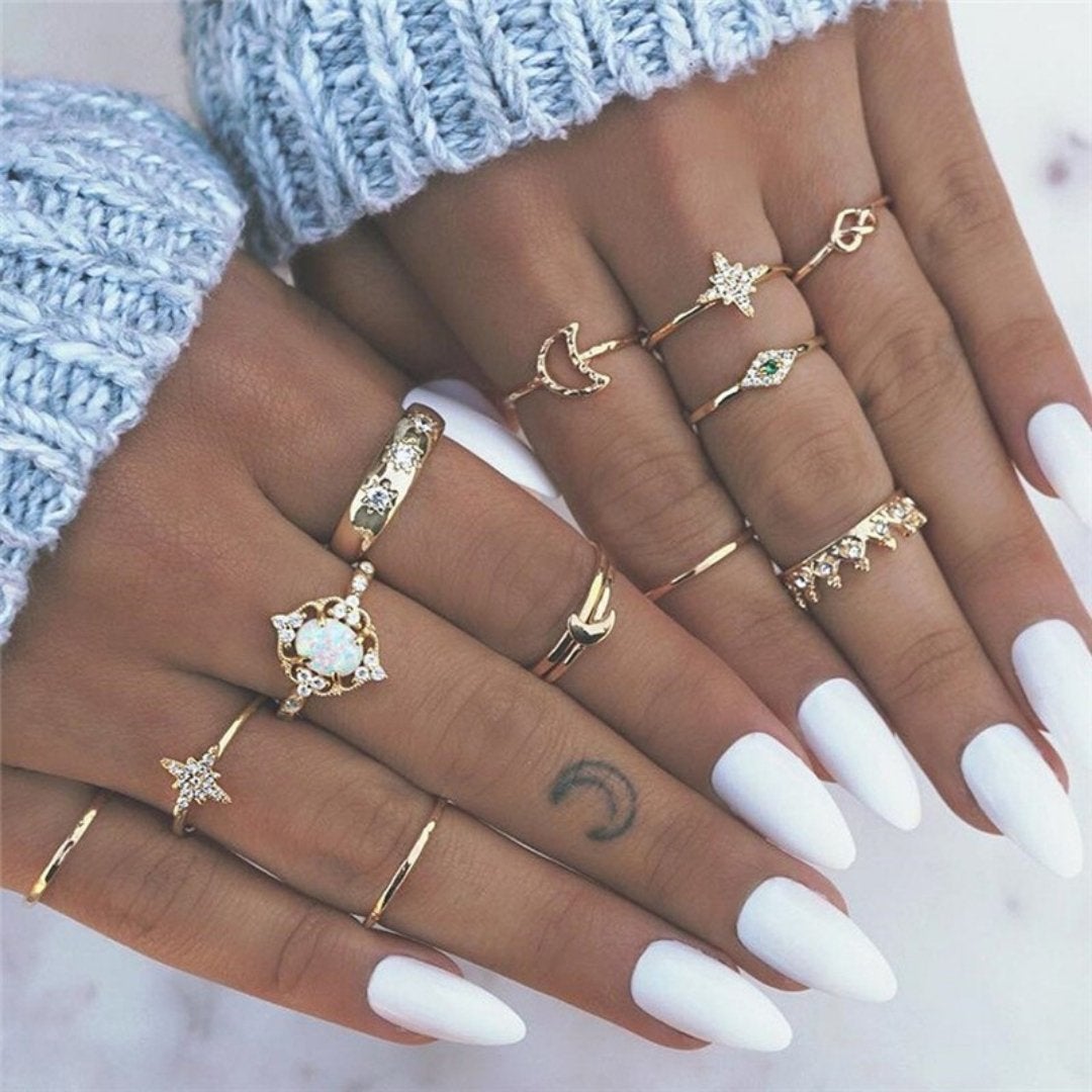 Daphne | Unique Rings Set