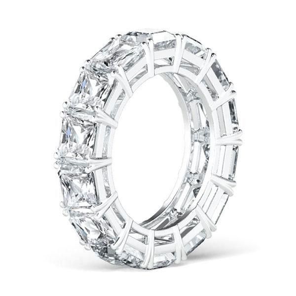 Chaya | Eternity Created White Wedding Band