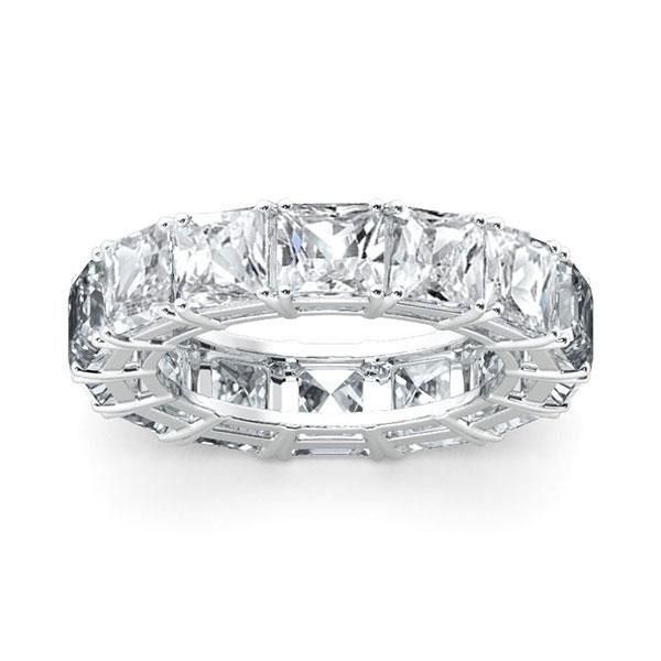 Chaya | Eternity Created White Wedding Band