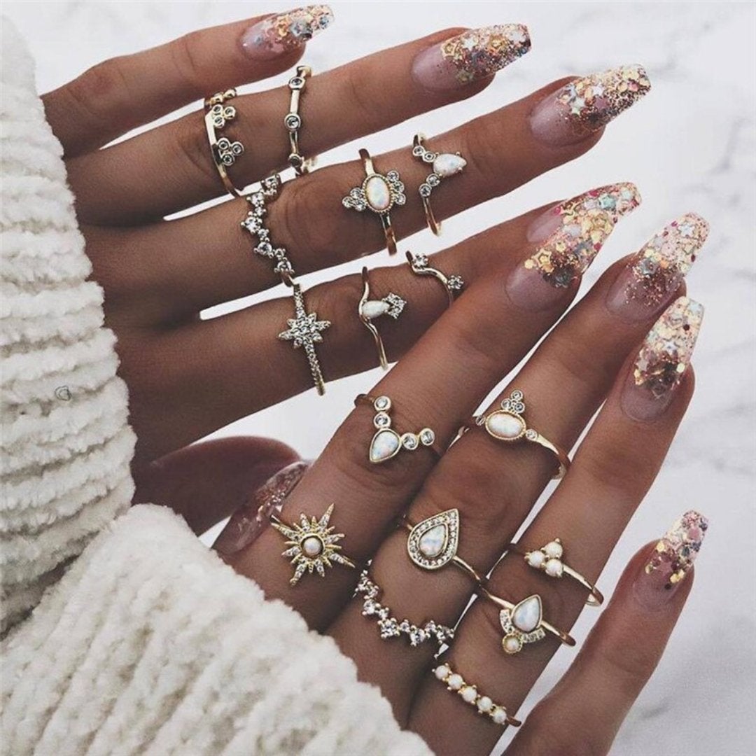 Daphne | Unique Rings Set