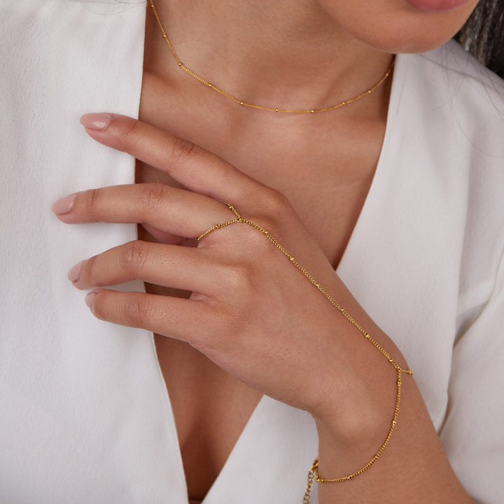 Delaney | Chic Hand Chain Bracelet