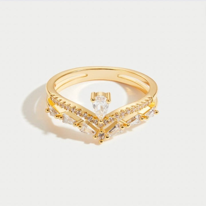 Nicole | Aura - Chic Crystal Ring