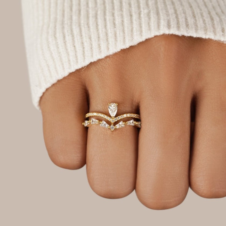 Nicole | Aura - Chic Crystal Ring