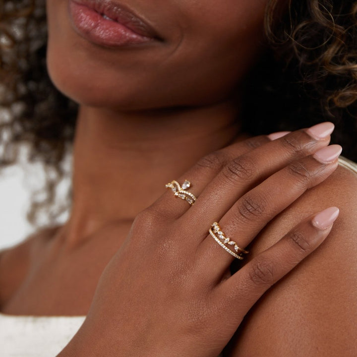 Nicole | Aura - Chic Crystal Ring