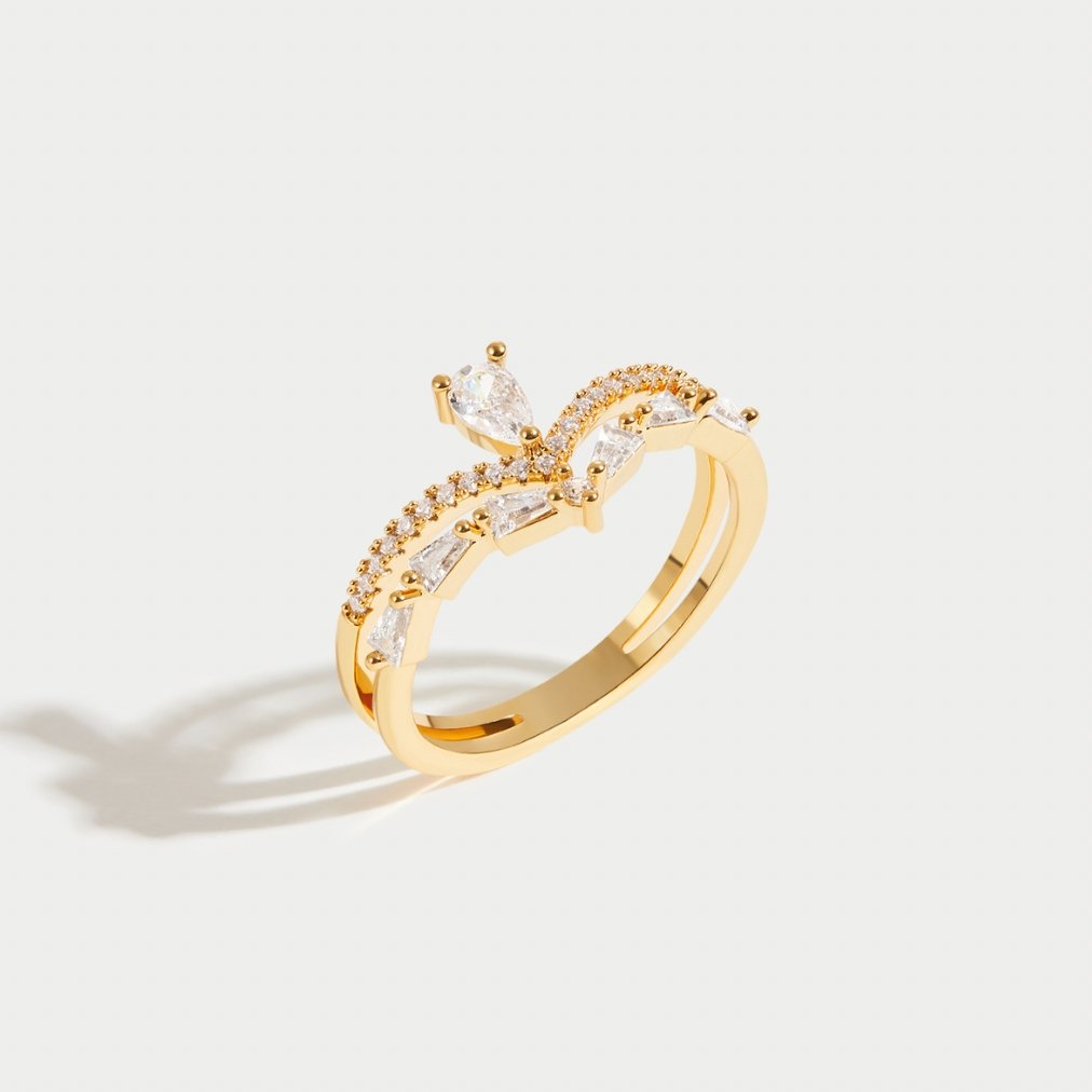 Nicole | Aura - Chic Crystal Ring
