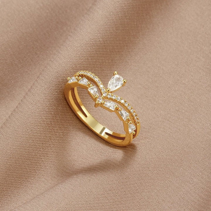 Nicole | Aura - Chic Crystal Ring