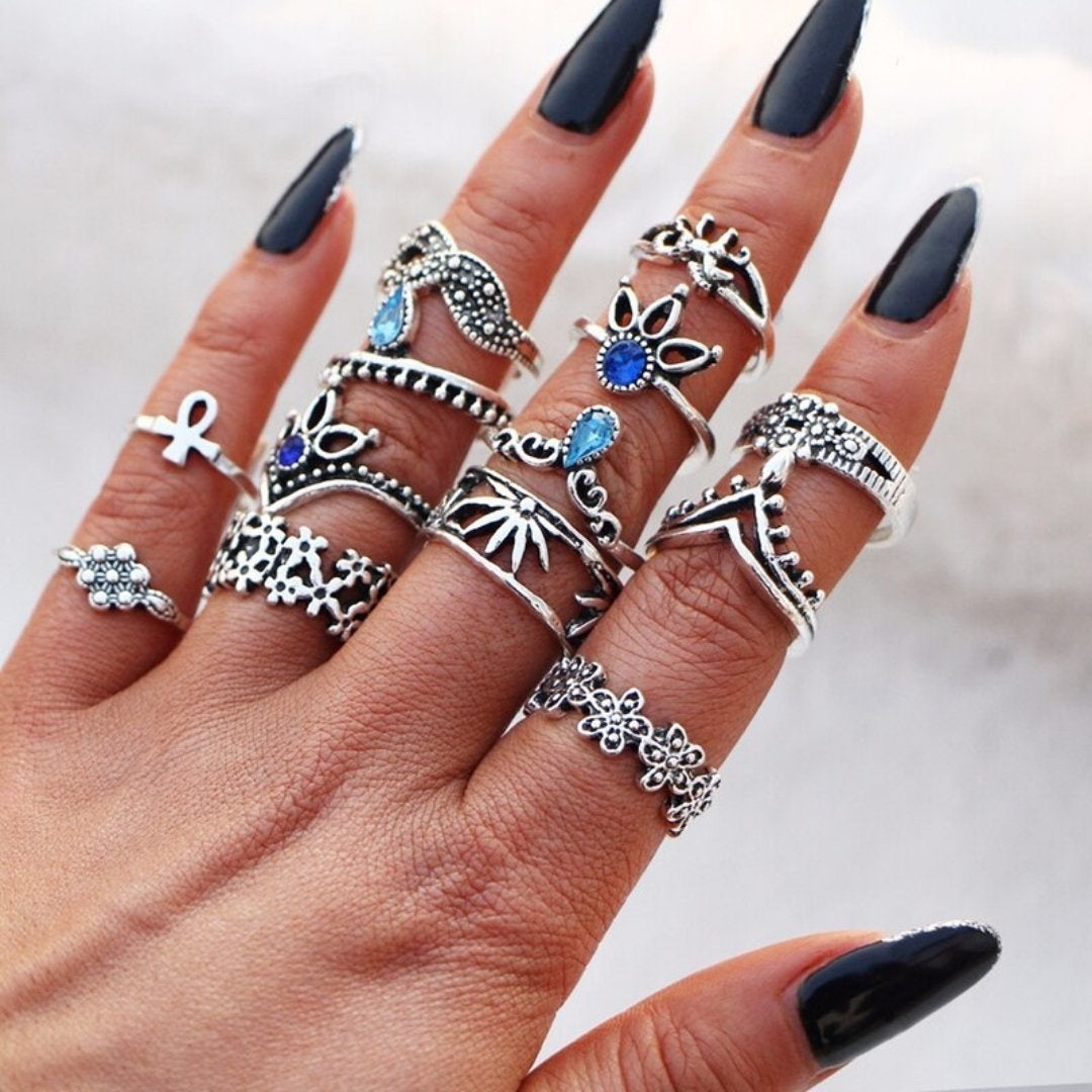 Daphne | Unique Rings Set