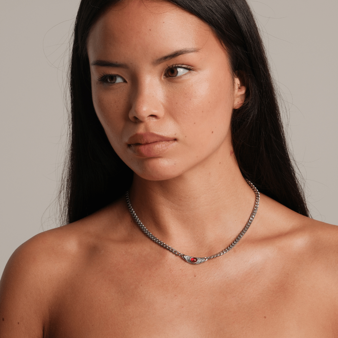 Natalia | Necklace in Silver
