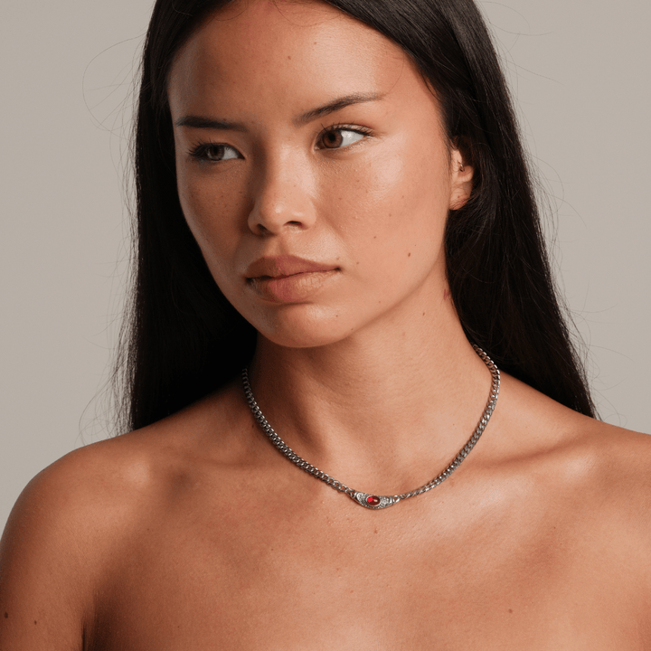 Natalia | Necklace in Silver