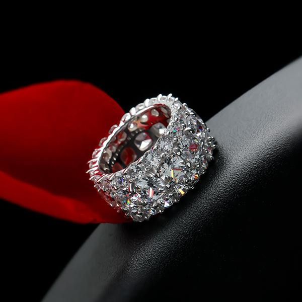 Tilly | Eternity Cushion Cut Wedding Band Eternity Band For Women