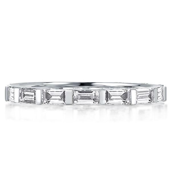 Lisa | Baguette Bar Setting Eternity Wedding Band(2.65 CT. TW.)