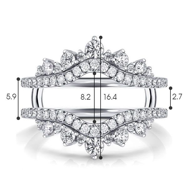 Valeria | Crown Enhancers Ring Guard Enhancers Band Ring