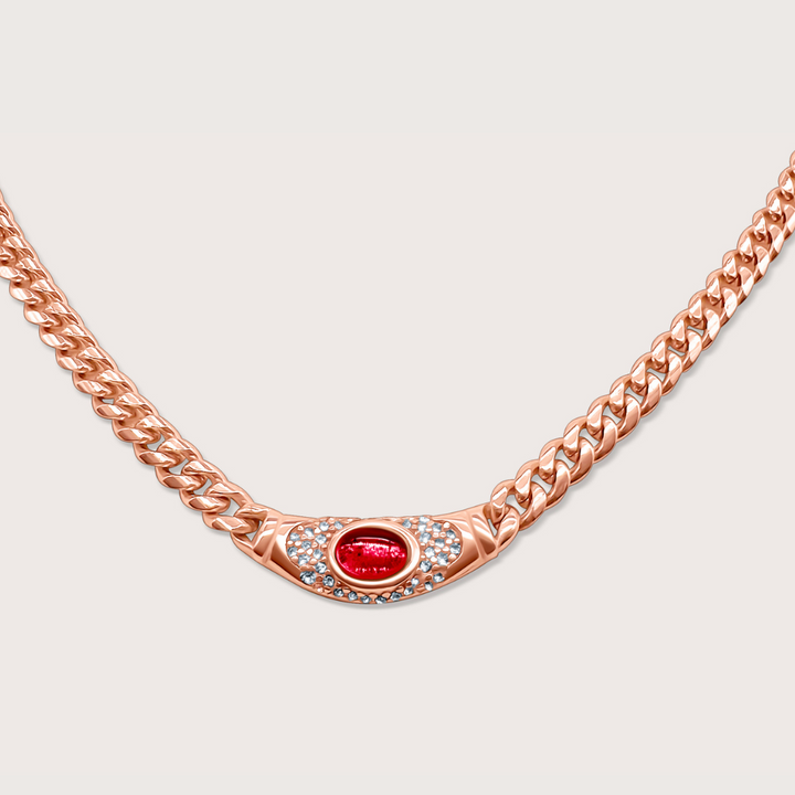 Violet | Necklace in Rose Gold