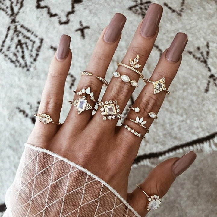 Daphne | Unique Rings Set