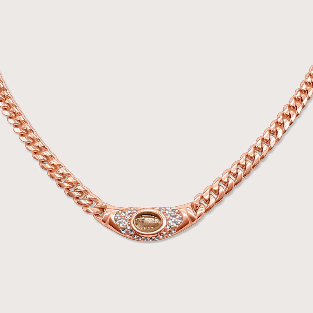 Violet | Necklace in Rose Gold