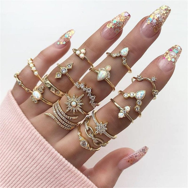 Daphne | Unique Rings Set