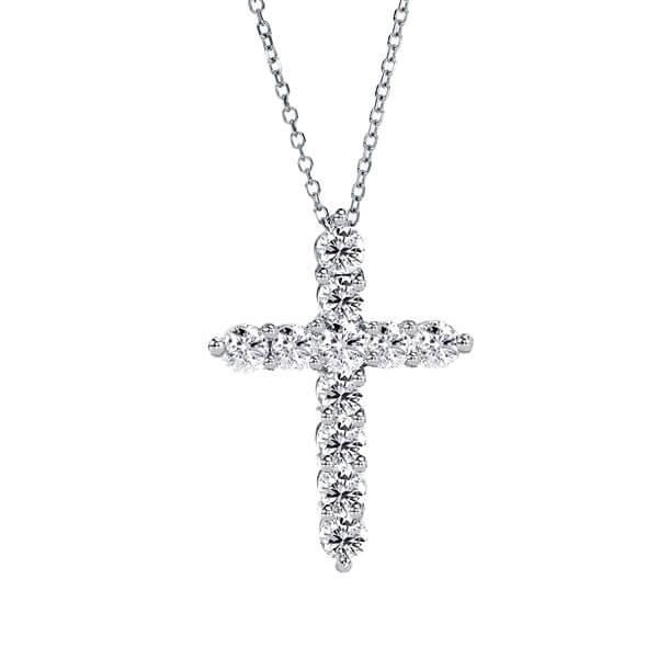 Lara | Cross Necklace Pendant Necklace For Women Silver Necklace