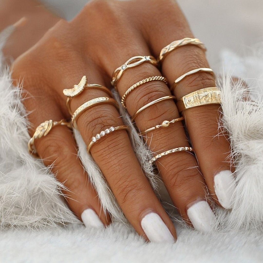 Daphne | Unique Rings Set