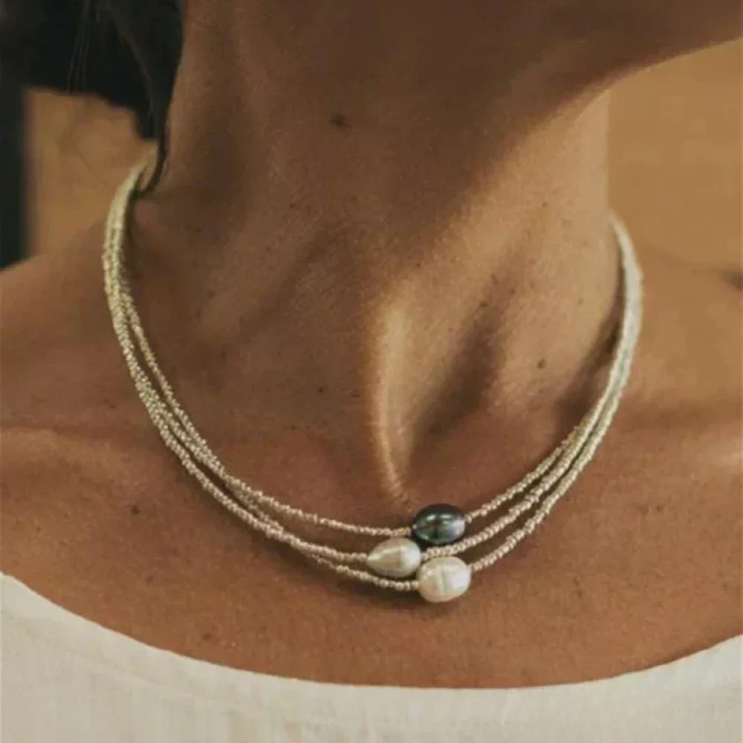 Sylvie | Pearl Necklace