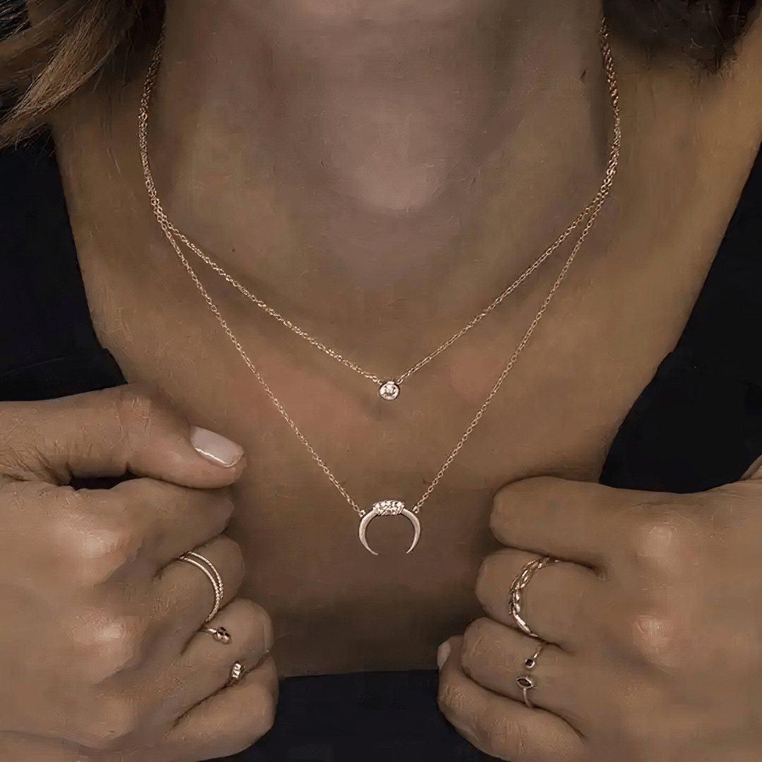 Lavender | Diamond Necklace