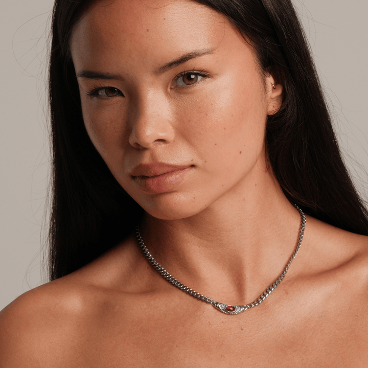 Natalia | Necklace in Silver