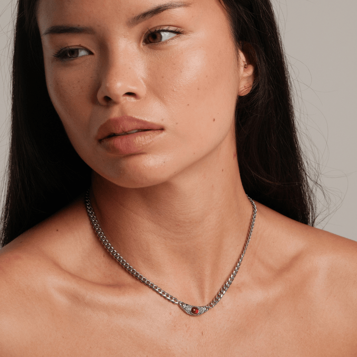 Natalia | Necklace in Silver
