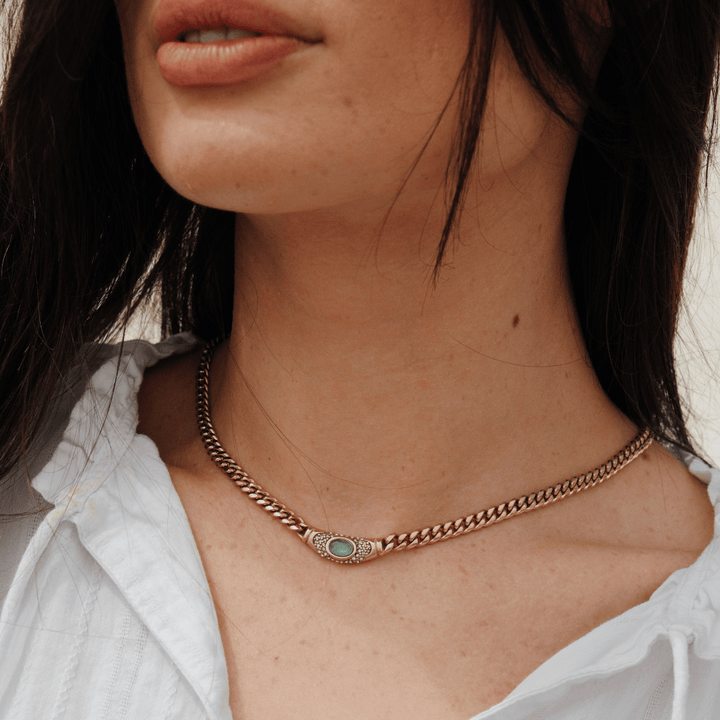 Rose | Necklace in Gold