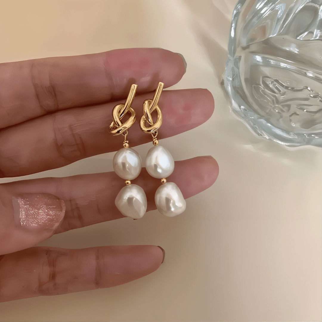 Avani | Pearl Drop Earrings