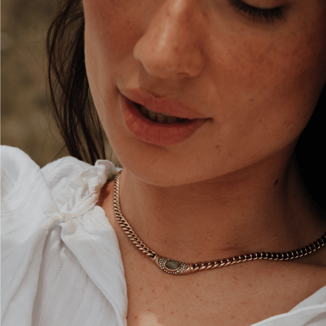 Rose | Necklace in Gold