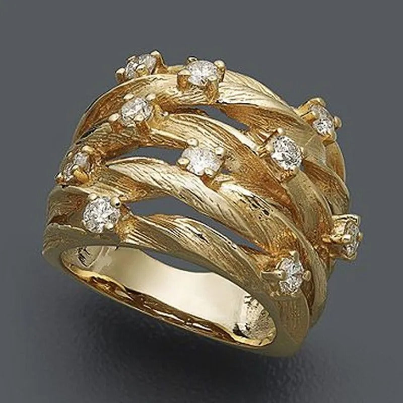 Astrid | Vintage Gold Boho Ring