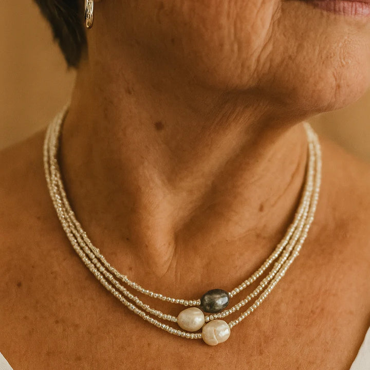 Jocelyn | Vintage Freshwater Pearl Necklace