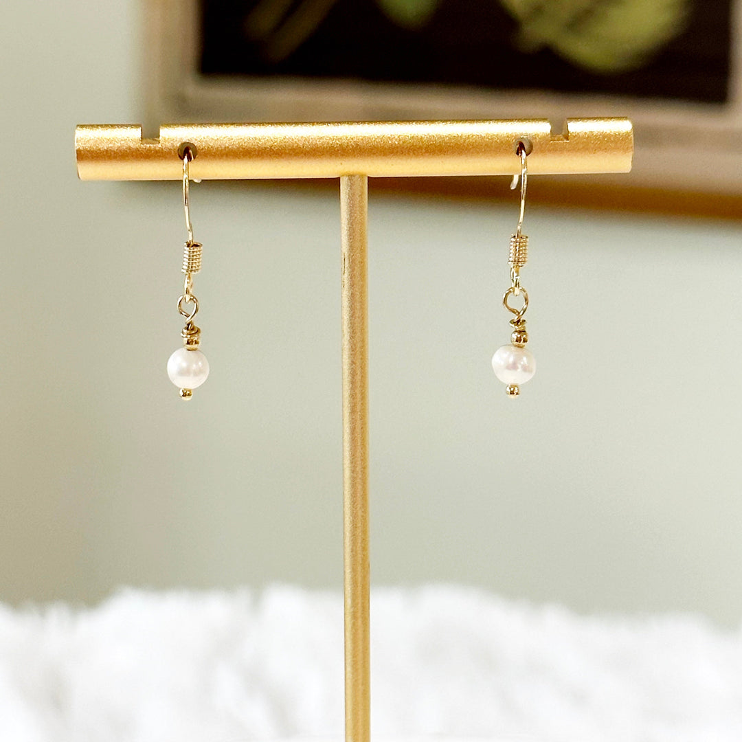 Soraya | Greta Freshwater Pearl Earrings