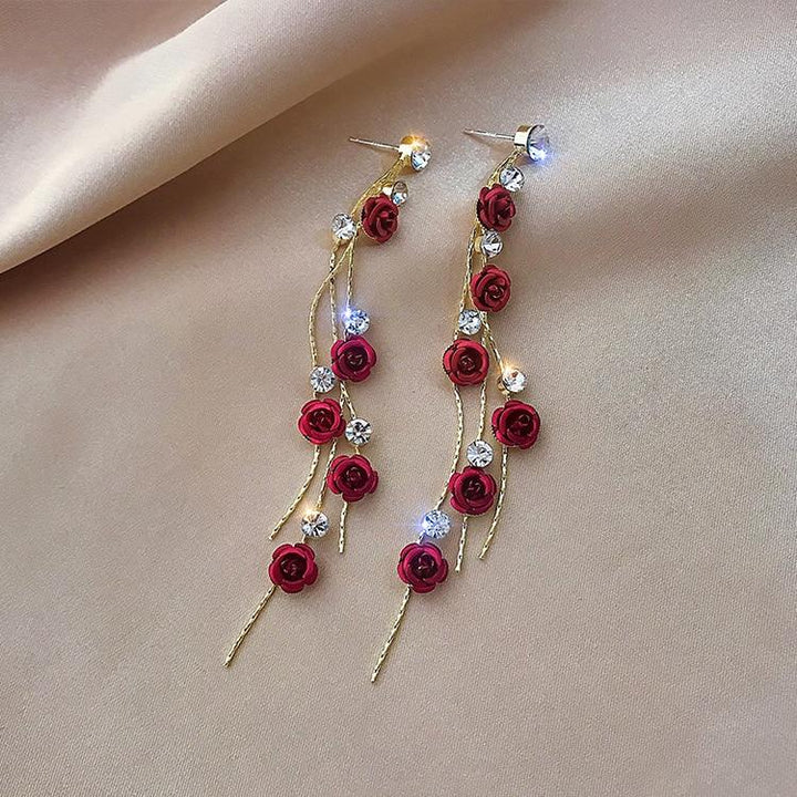 Madison | Blooming Elegance Rose Earrings