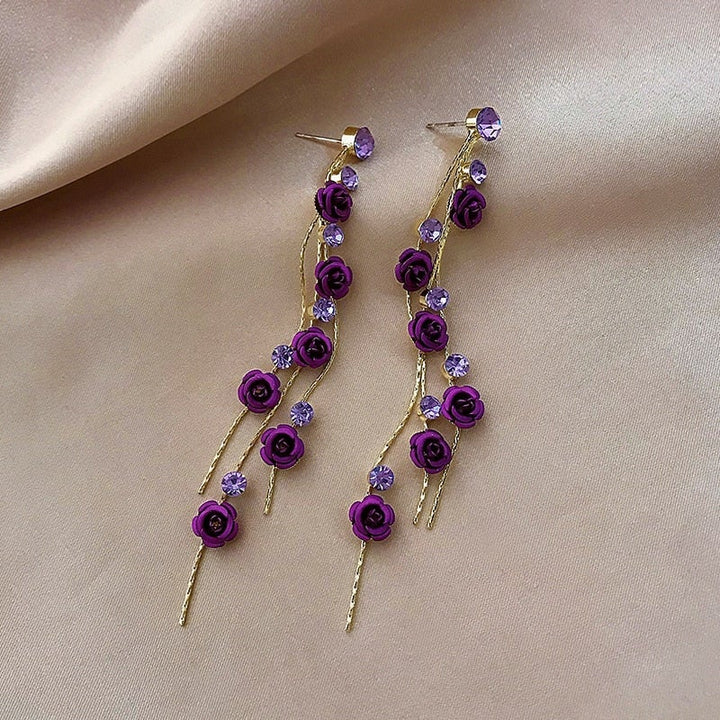 Madison | Blooming Elegance Rose Earrings
