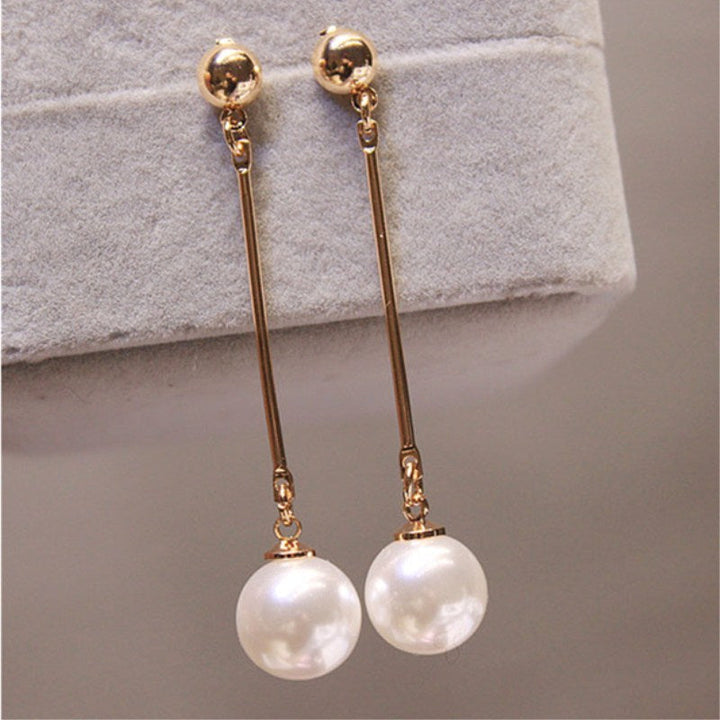 Alina | Exclusive Handcrafted Pearl Drop Earrings
