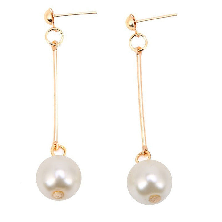 Alina | Exclusive Handcrafted Pearl Drop Earrings