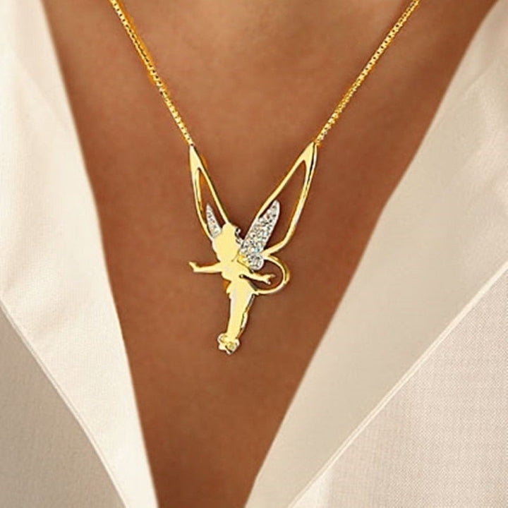 Lyla | Fairy Luck Pendant in Silver and Gold