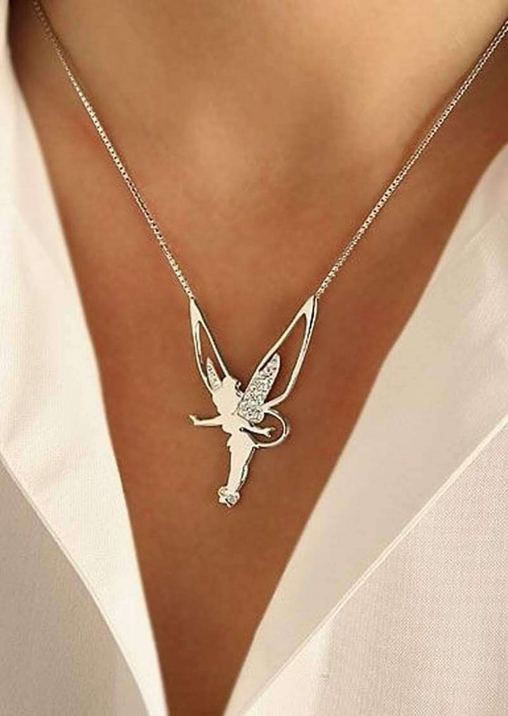 Lyla | Fairy Luck Pendant in Silver and Gold